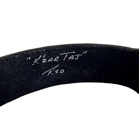 Handmade Leather Red Dragon Gothic Studded Halloween Dark Fairy Crown - Picture 10 of 10